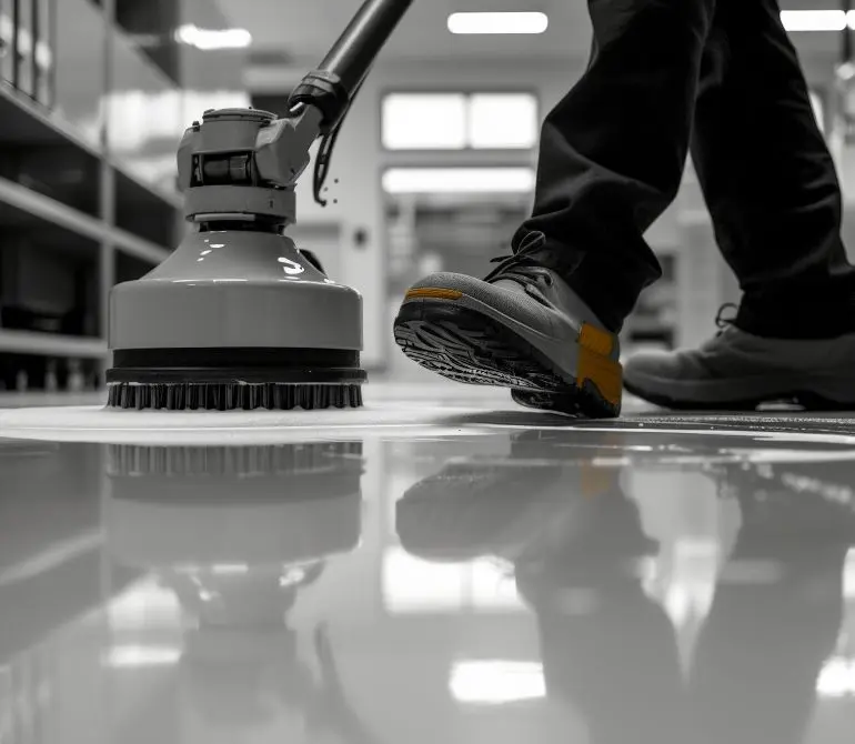 Limpieza profesional de pisos con Promarco
