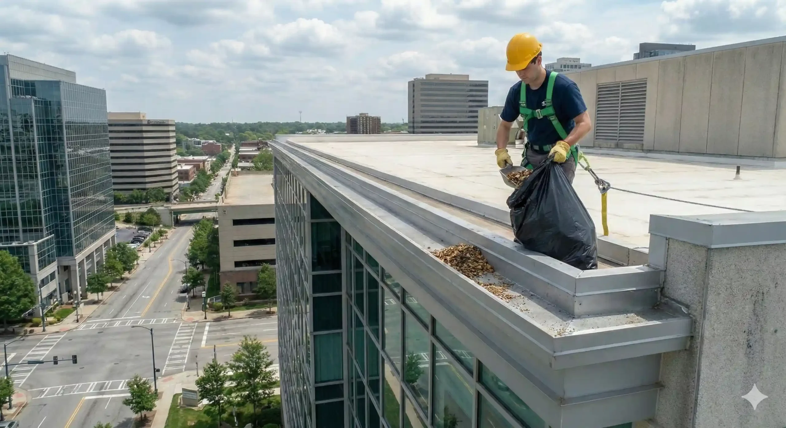 Retiro de residuos de canaleta